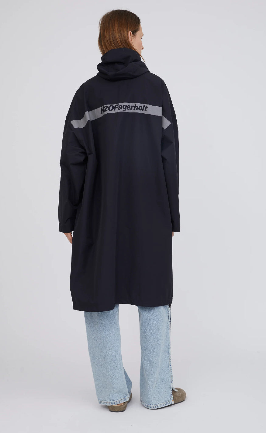 H2O Fagerholt Regnjakke - Squirrel Rain - Black