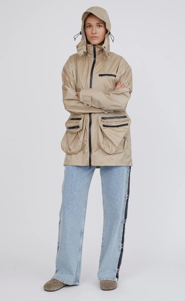 H2O Fagerholt Regnjakke - Tech3 - Sand