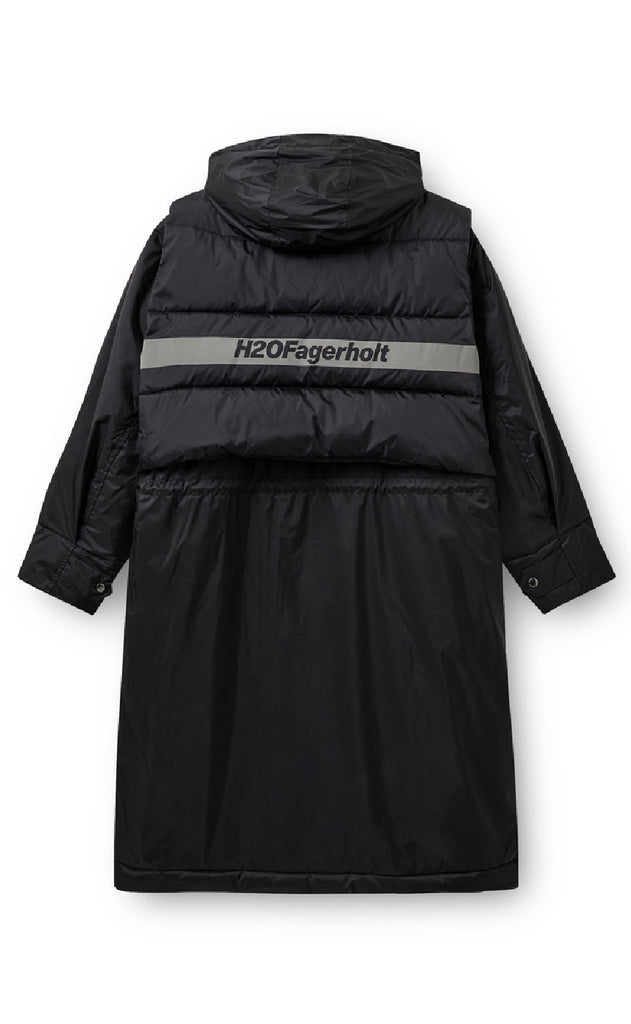 H2O Fagerholt Regnjakke - Warm Rain - Black