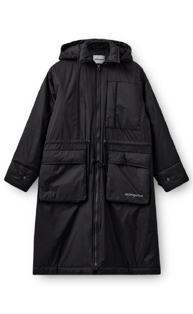 H2O Fagerholt Regnjakke - Warm Rain - Black