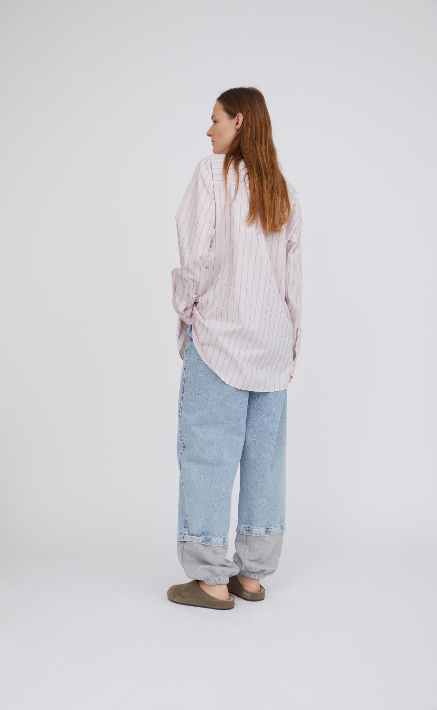 H2O Fagerholt Skjorte - Holiday - Dusty Rose Stripe