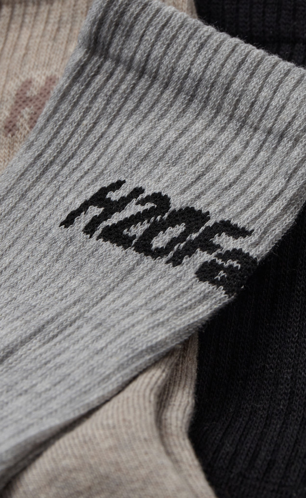 H2O Fagerholt Strømper - Suck Socks - Black/Beige/Grey