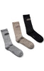 H2O Fagerholt Strømper - Suck Socks - Black/Beige/Grey