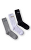 H2O Fagerholt Strømper - Suck Socks - Black/White/Grey mel