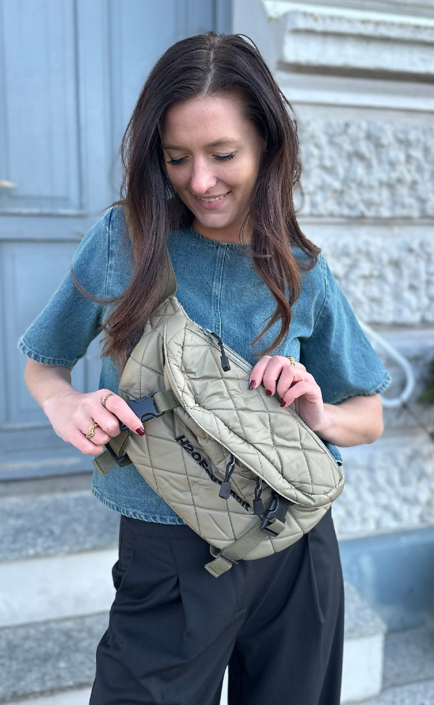 H2O Fagerholt Taske - Close Market - Khaki