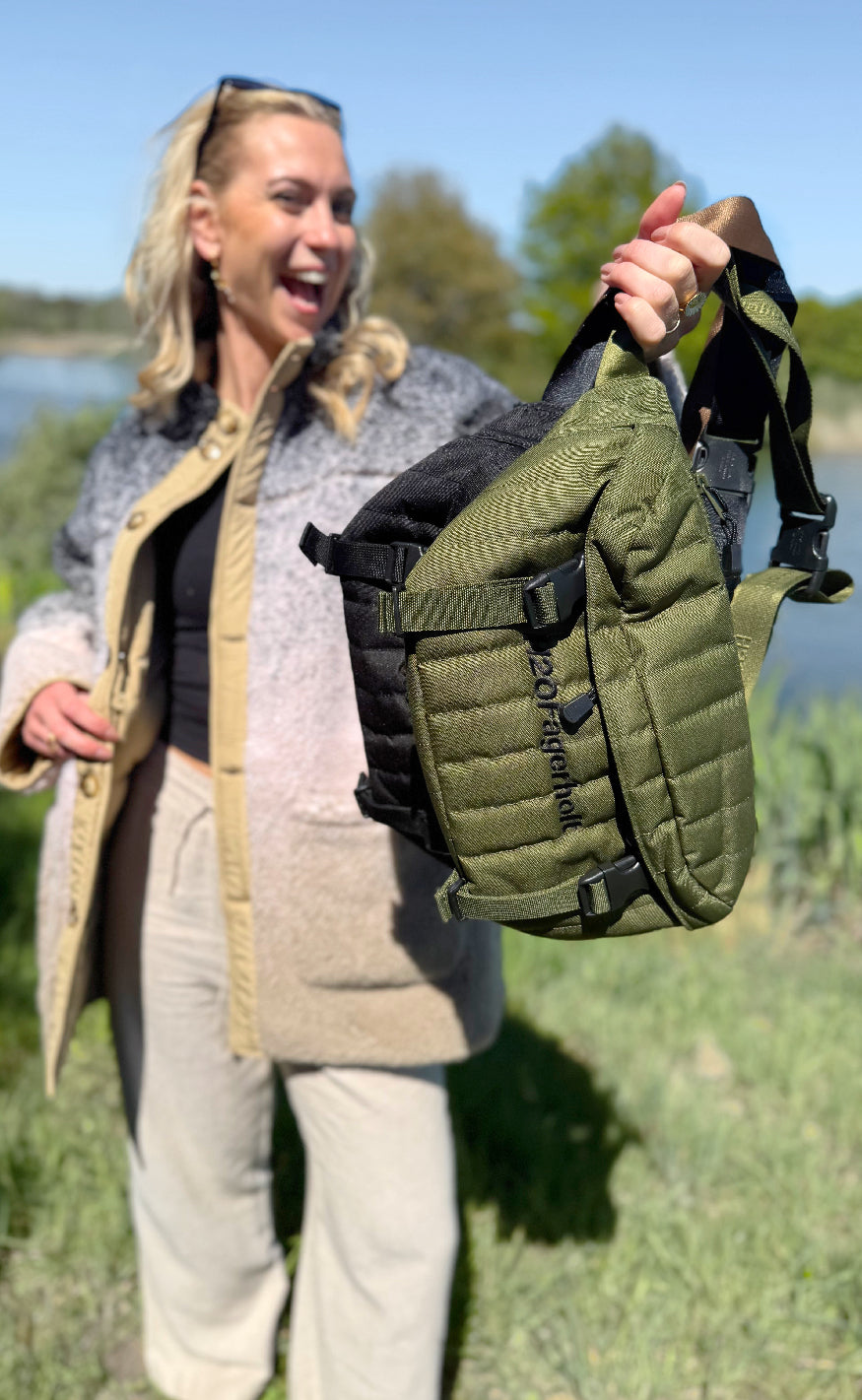 H2O Fagerholt Taske - Go 2 - Forest Green