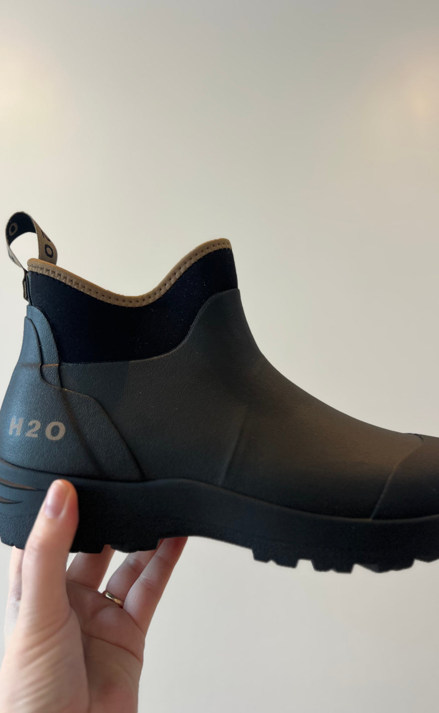H2O Gummistøvler - Rubber - Black