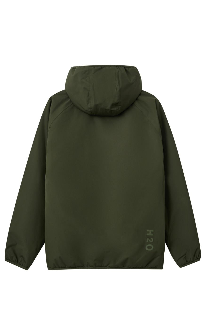H2O Jakke - Læsø Padded - Army