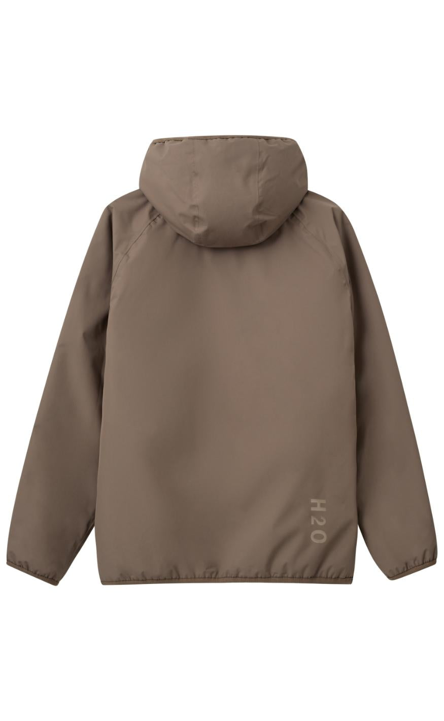 H2O Jakke - Læsø Padded - Dusty Oak