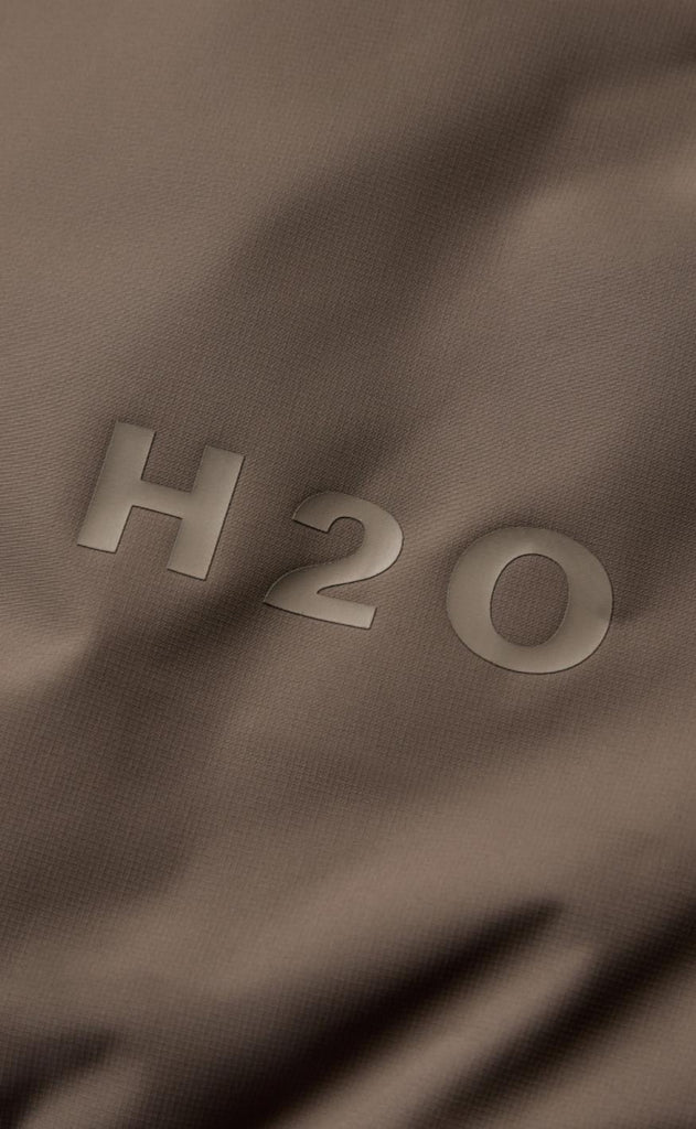 H2O Jakke - Læsø Padded - Dusty Oak