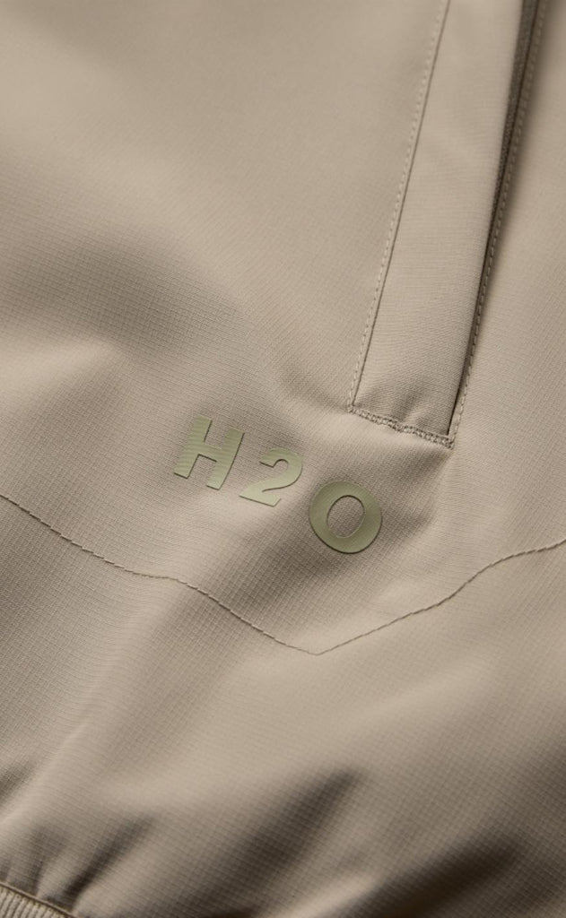 H2O Jakke - Læsø Padded - Warm Grey
