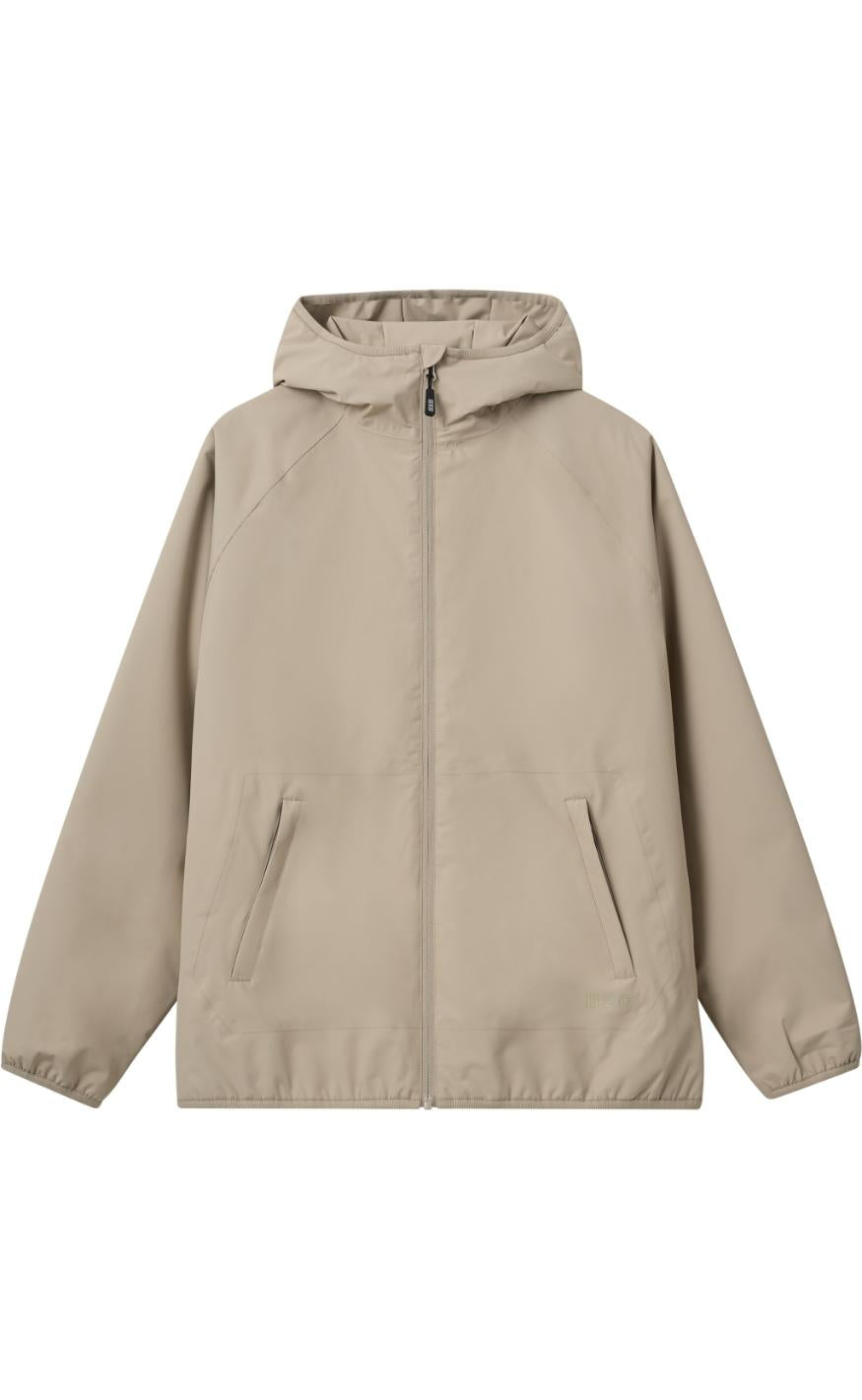 H2O Jakke - Læsø Padded - Warm Grey