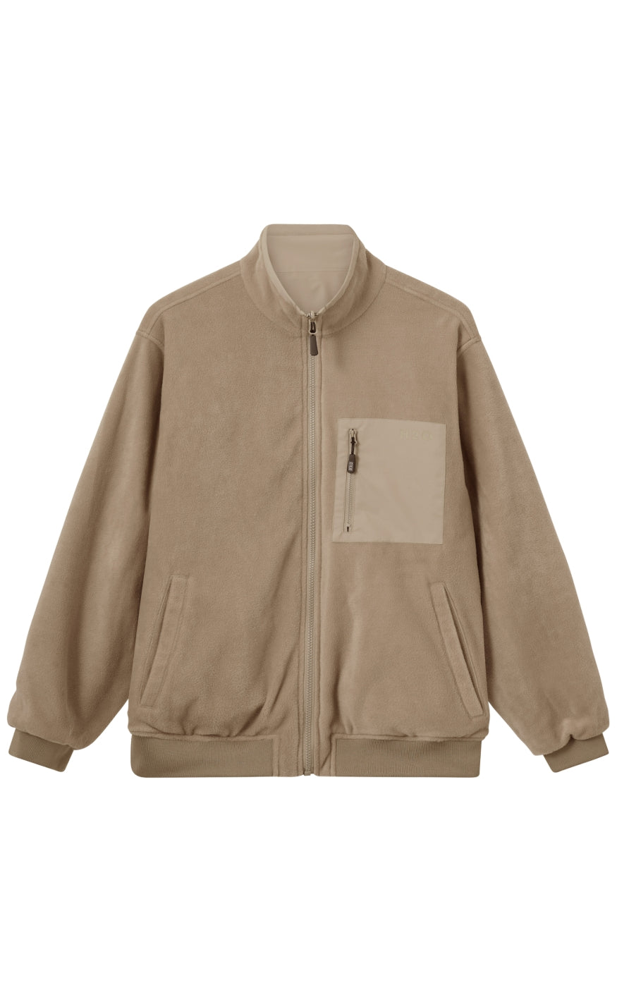 H2O Jakke - Mandø Reversible - Warm Grey