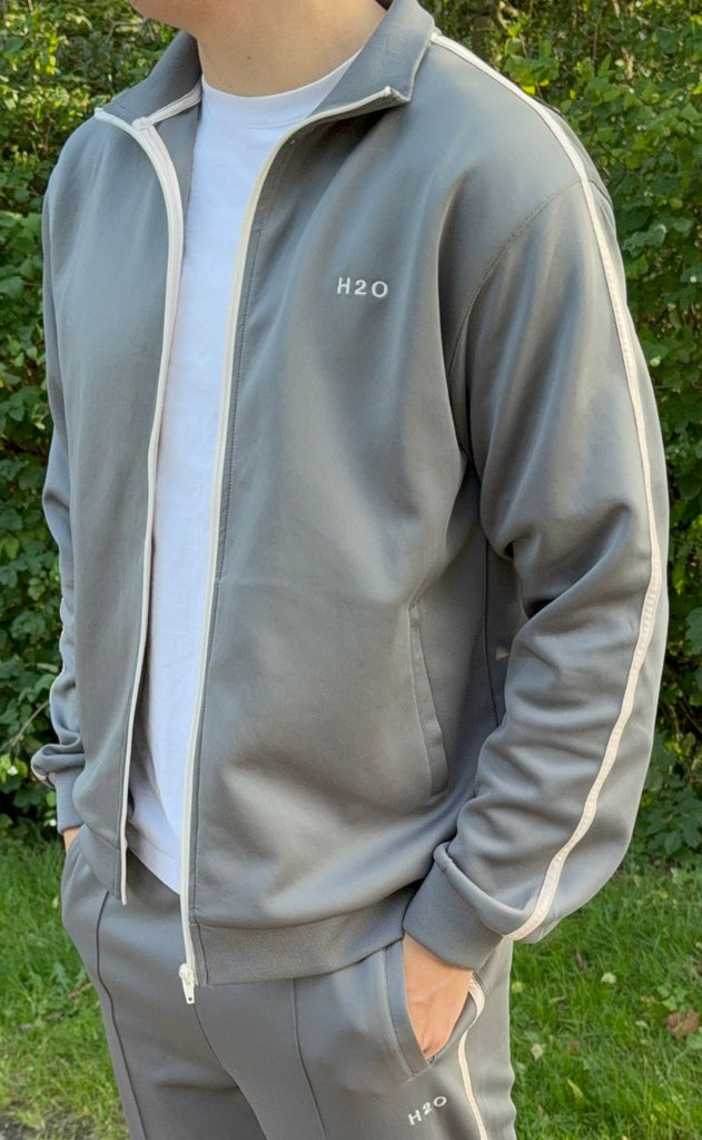 H2O Jakke - Tracksuit Zip - Anthracite