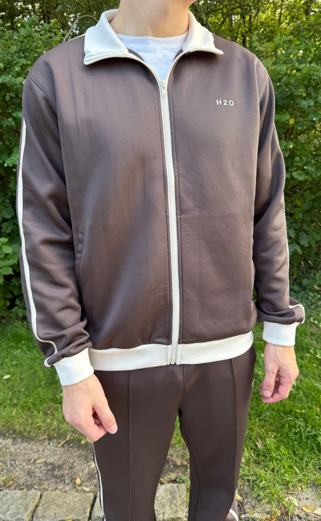 H2O Jakke - Tracksuit Zip - Espresso
