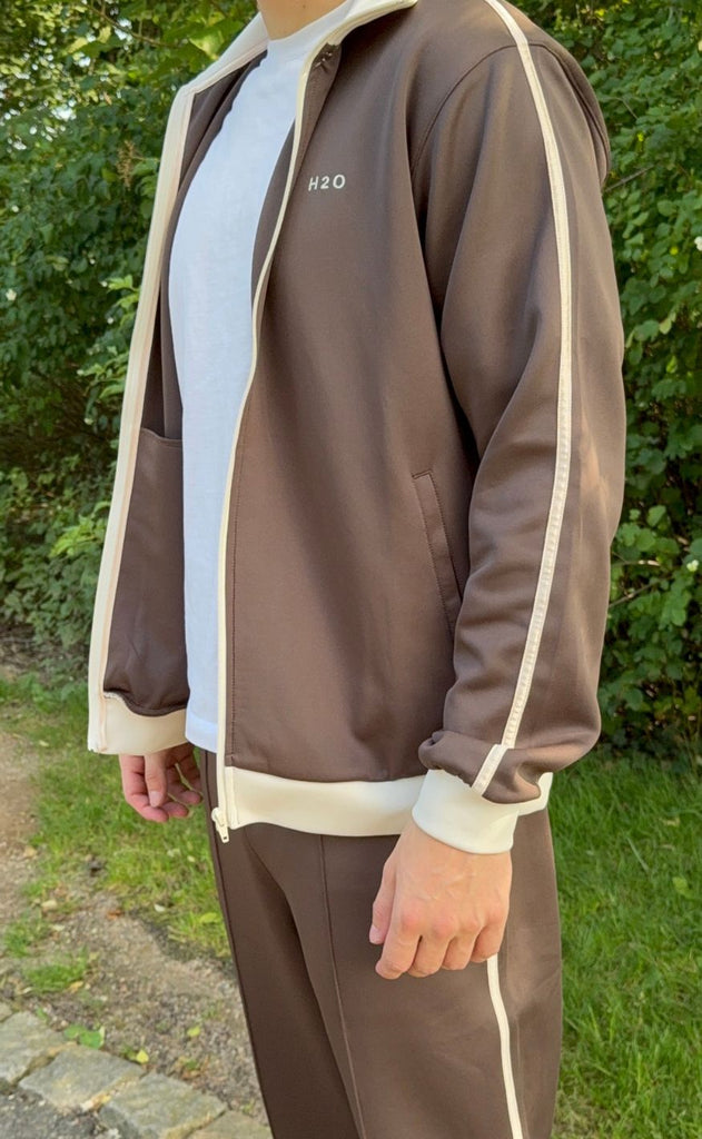 H2O Jakke - Tracksuit Zip - Espresso
