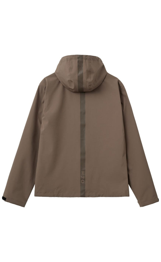 H2O Regnjakke - Bornholm - Dusty Oak