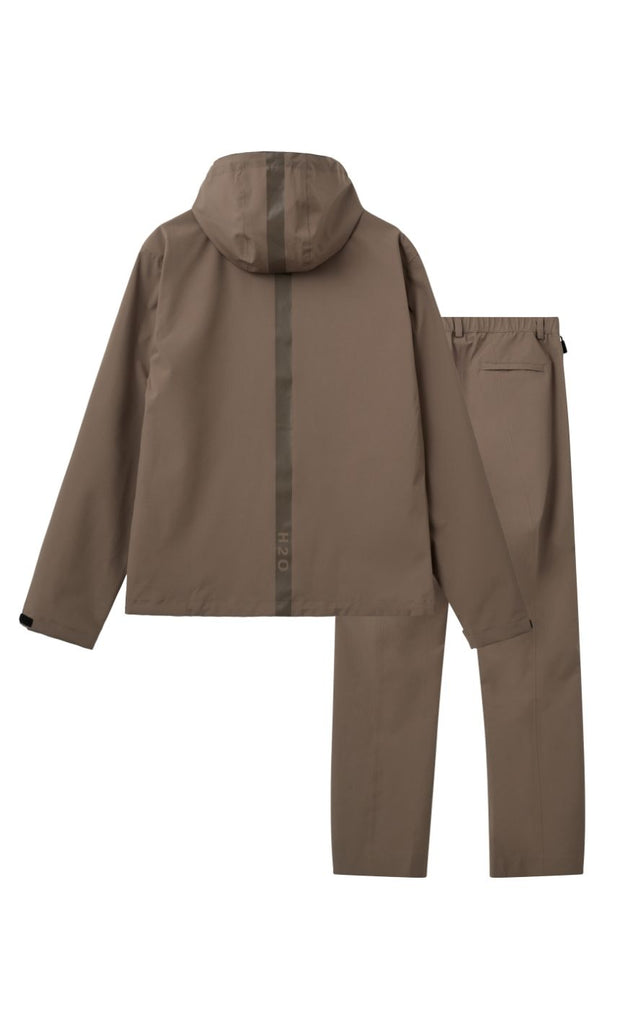 H2O Regnjakke - Bornholm - Dusty Oak