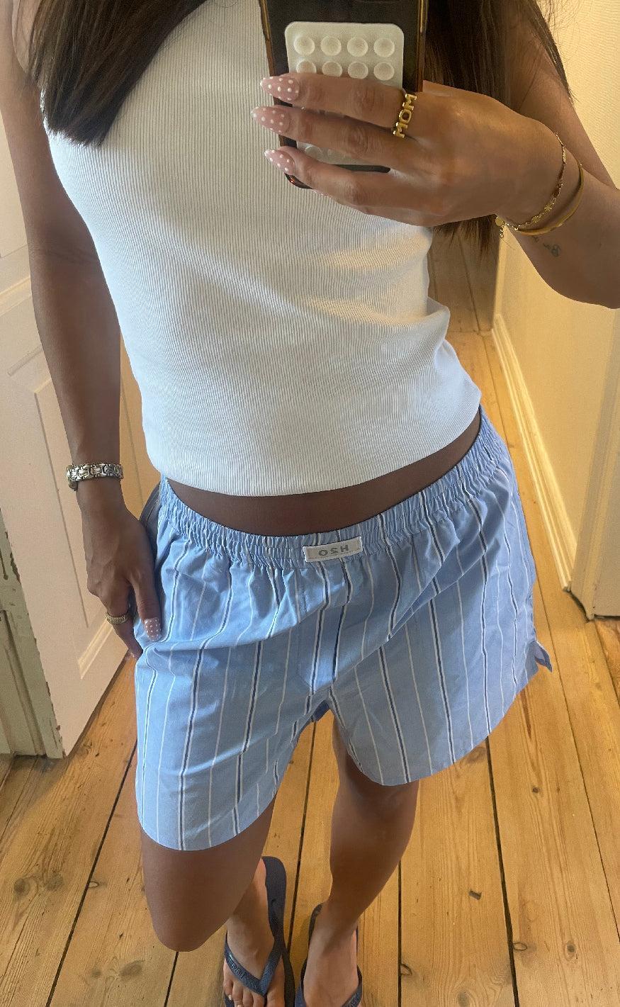 H2O Shorts - Rønne Essential - Light Blue/White/Blue