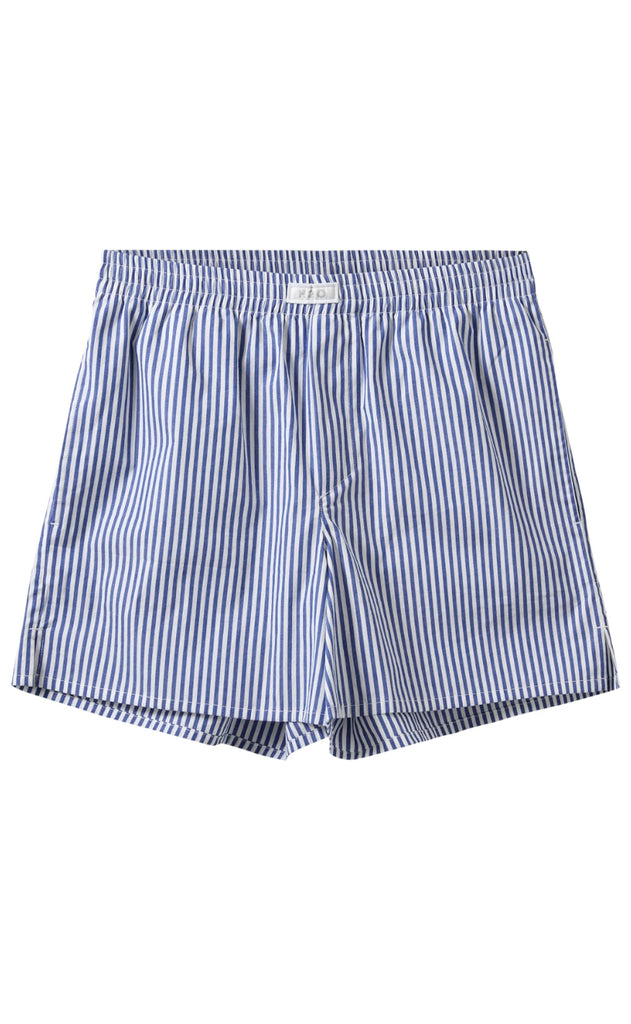 H2O Shorts - Rønne Essential Pajamas - Blue/White Stripe