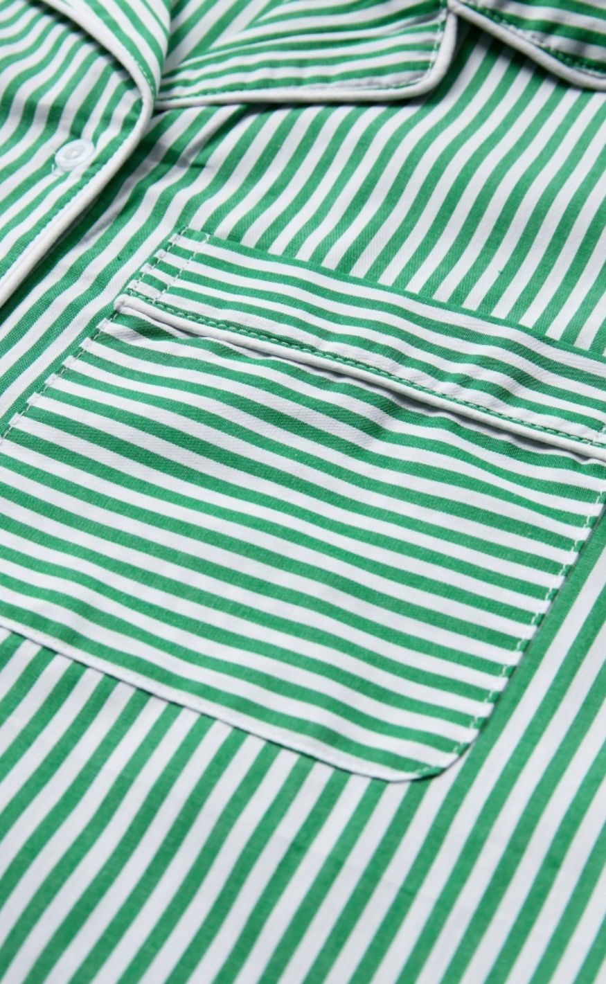 H2O Skjorte - Rønne Essential - Green/White