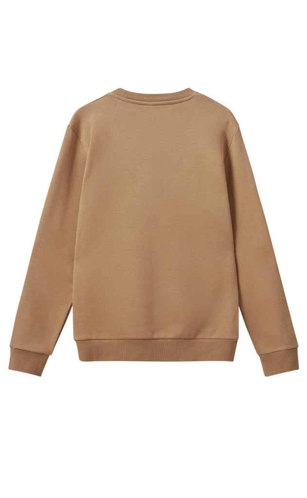 H2O Sweater - Logo Sweat O'Neck - Oak/Flamingo