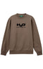 H2O Sweatshirt - Logo - Dusty Oak/Navy