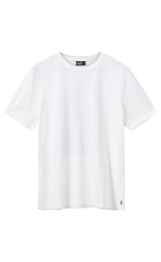 H2O T-Shirt - Kap Dan - White/Lime