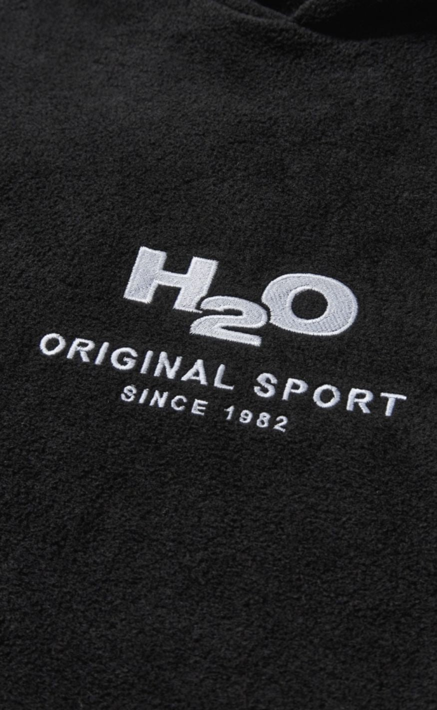 H2O Trøje - Blåvand Fleece Hoodie - Black