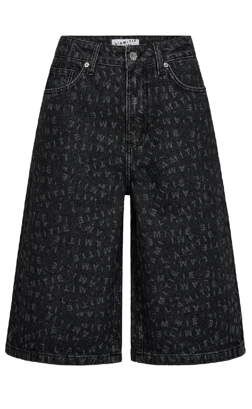 Haute L'Amitié Shorts - Logo - Black