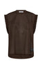 Haute L'Amitié Top - Drift Frill - Mocca