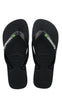 Havaianas Klipklapper / Sandal - Brasil Logo - Black