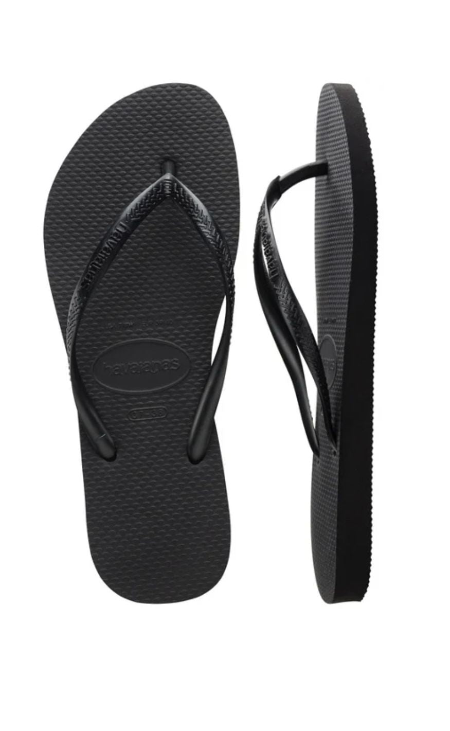Havaianas Klipklapper / Sandal - Slim - Black