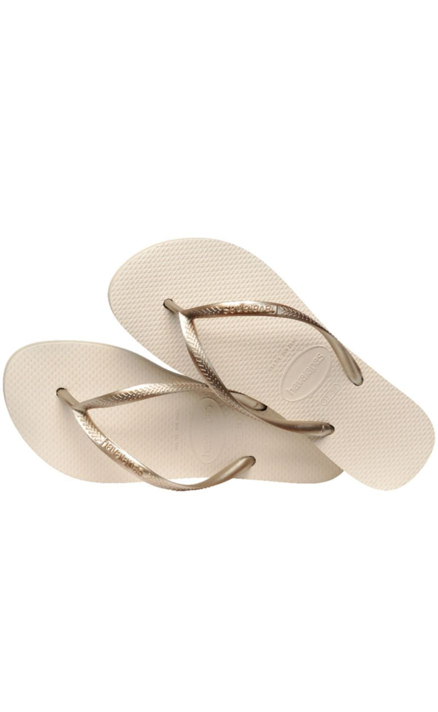 Havaianas Klipklapper / Sandal - Slim Flatform - Beige