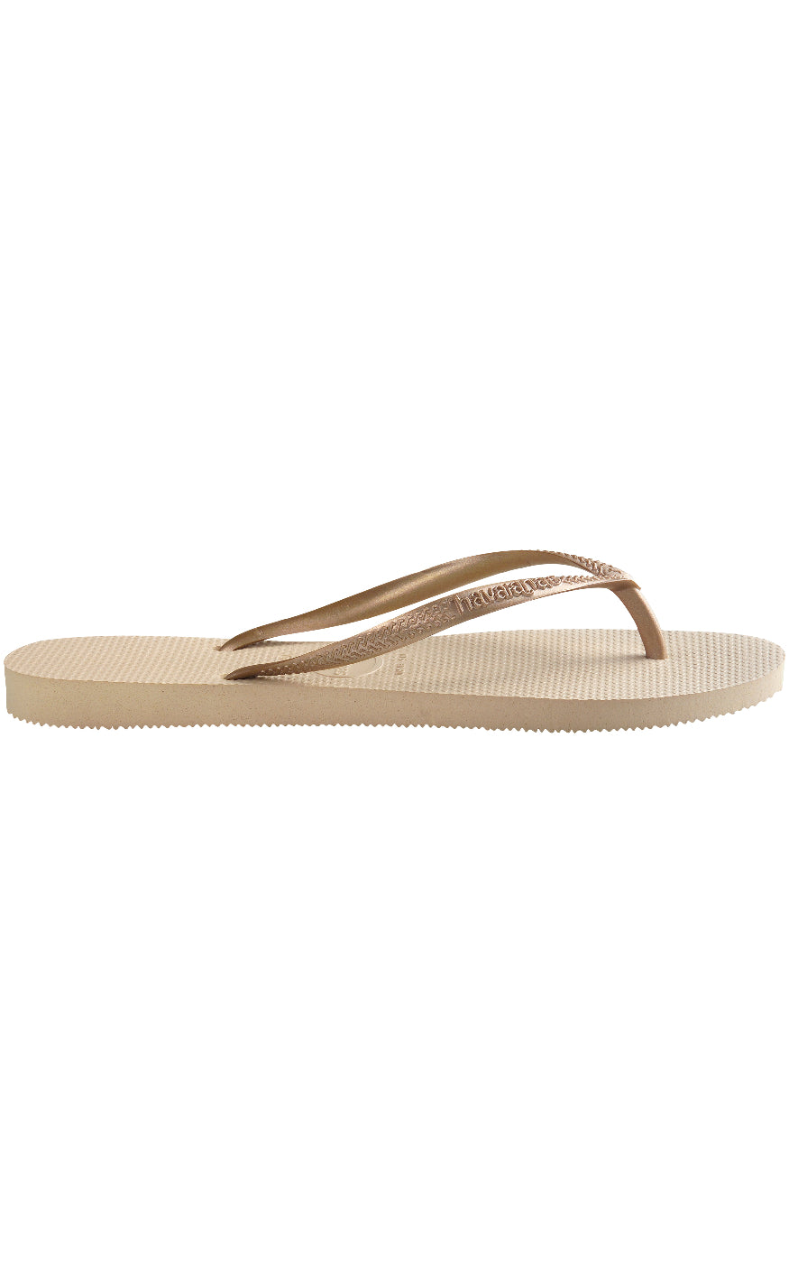 Havaianas Klipklapper / Sandal - Slim - SandGrey/L. Gold