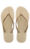 Havaianas Klipklapper / Sandal - Slim - SandGrey/L. Gold