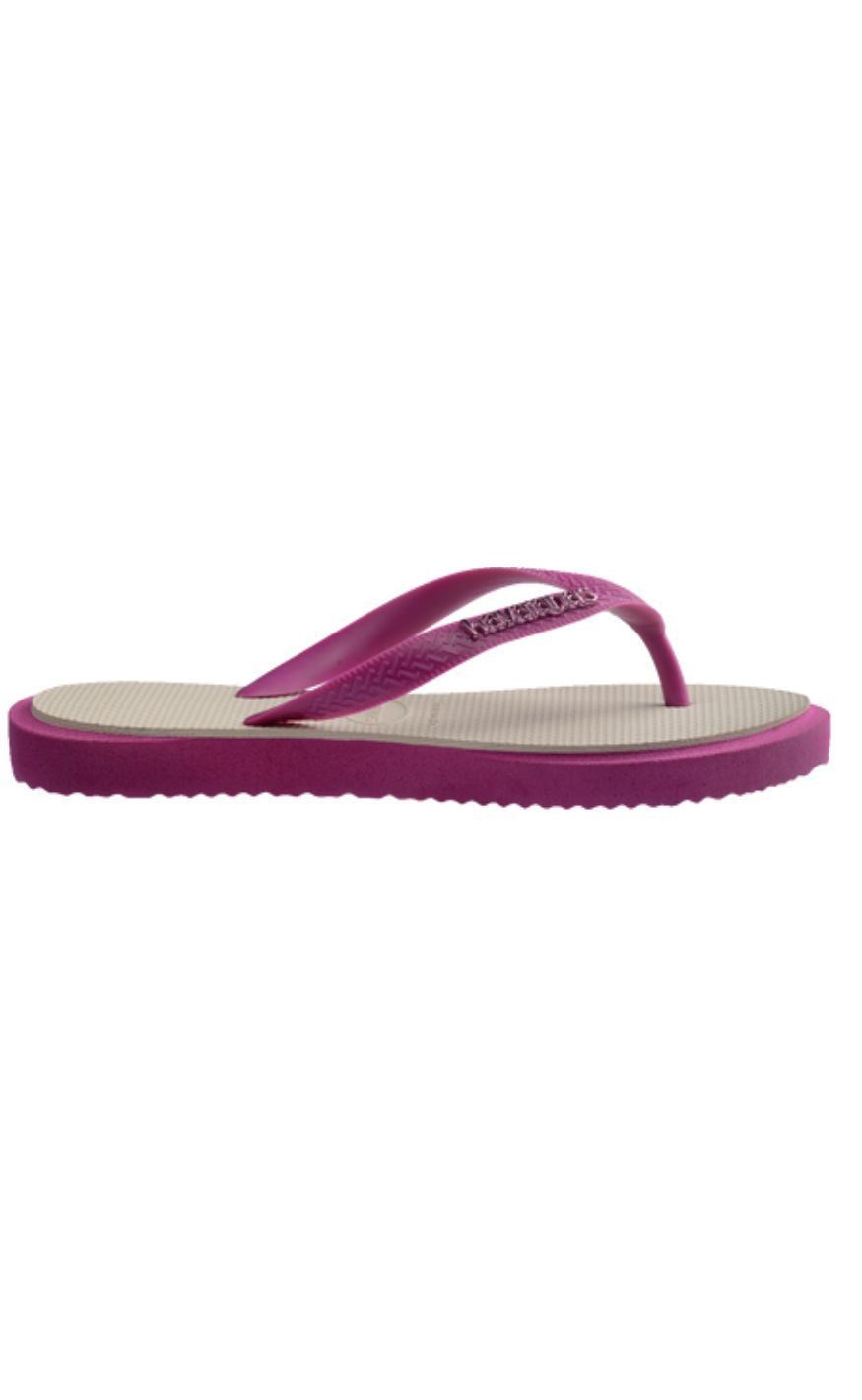 Havaianas Klipklapper / Sandal - Top Point Fusion - Rose Gum/ Straw Beige
