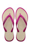 Havaianas Klipklapper / Sandal - Top Point Fusion - Rose Gum/ Straw Beige