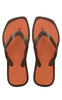 Havaianas Klipklapper / Sandal - Top Square Fusion - Dark Brown