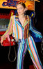 Hunkøn Blazer - Lotta - Mix Stripe