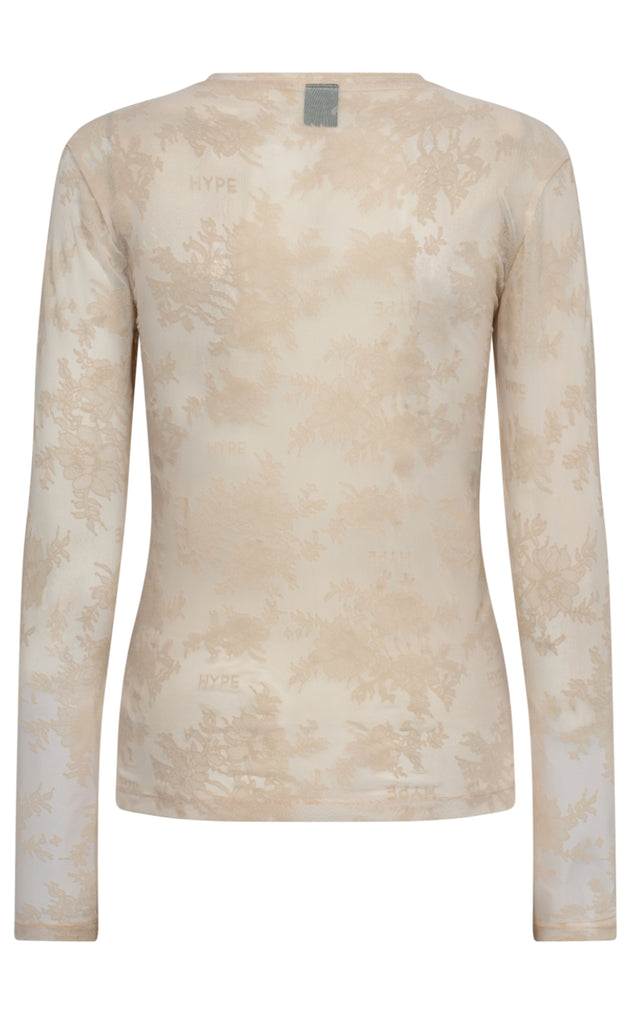 Hype The Detail Bluse - 14 - Ivory