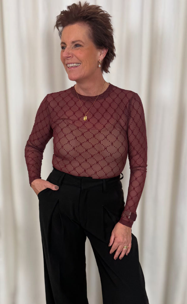 Hype The Detail Bluse - Mesh - 12