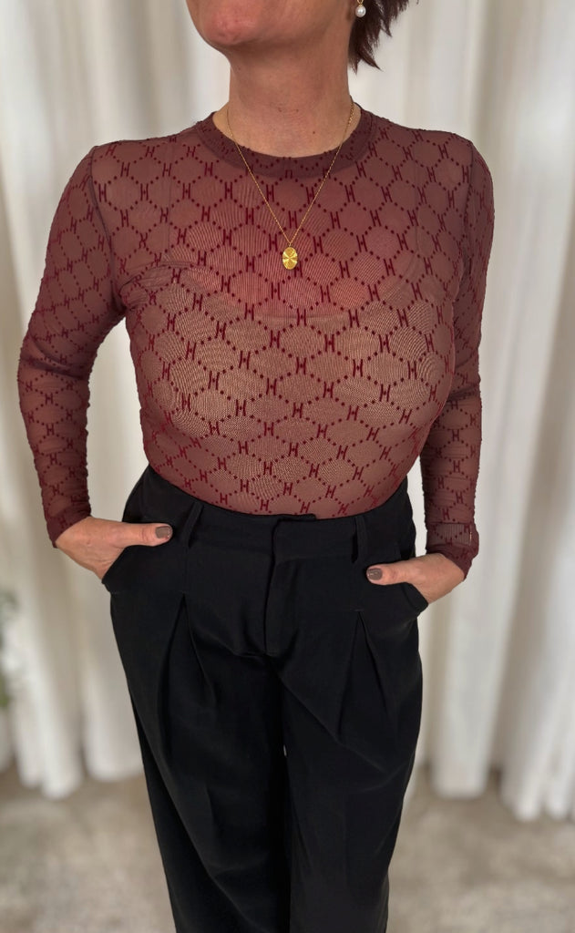 Hype The Detail Bluse - Mesh - 12