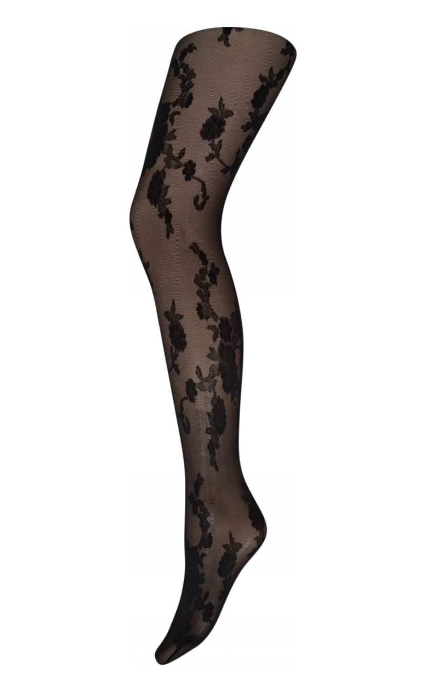 Hype The Detail Strømpebukser - Lace 25ap - Black