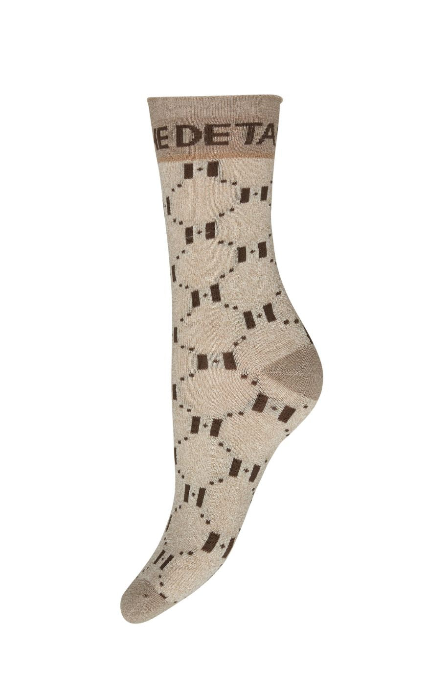 Hype The Detail Strømper - 21563-75 - Beige