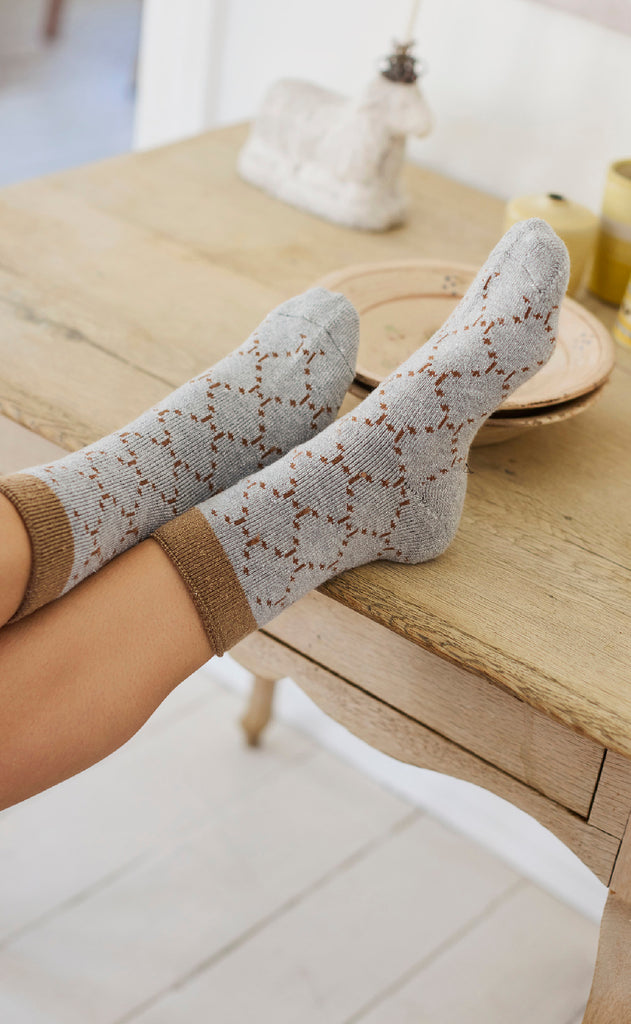 Hype The Detail Strømper - 37345-75 - Grey