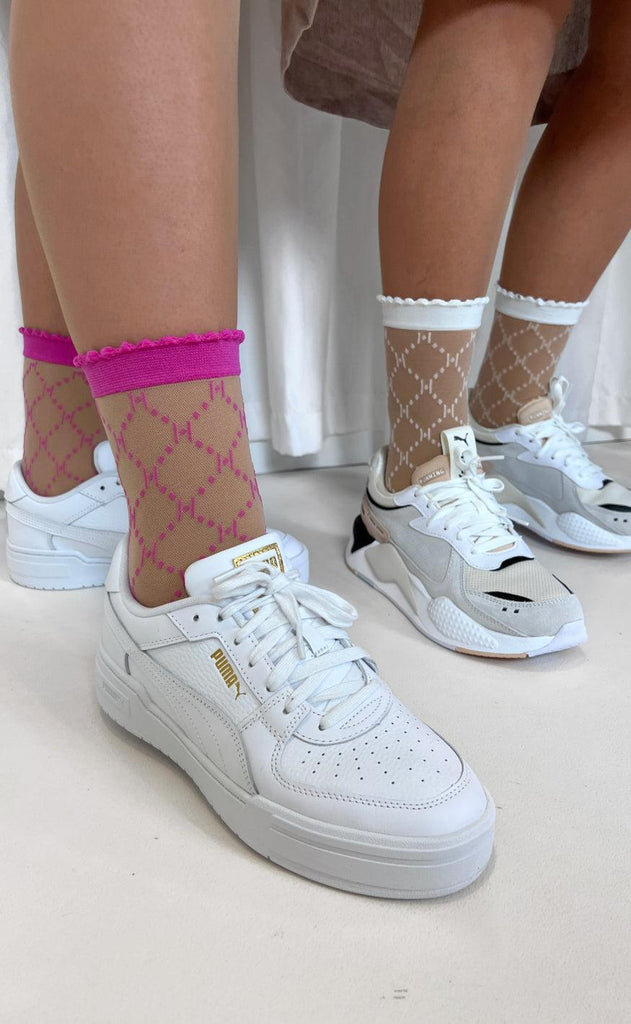 Hype The Detail Strømper - Logo 25 Denier - Pink