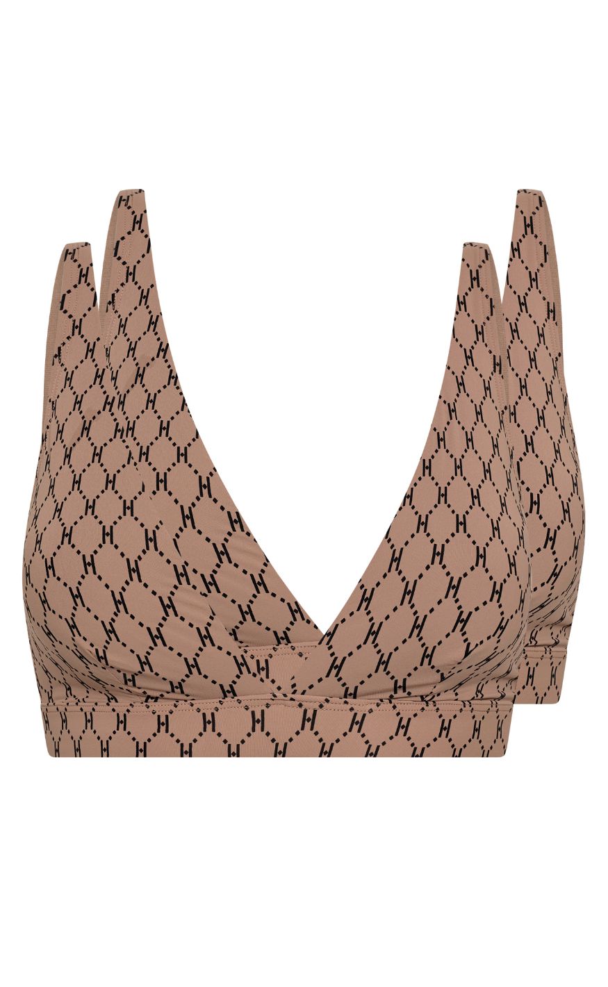 Hype The Detail Top - 148 2 Pack - Brown