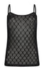 Hype The Detail Top - Mesh Singlet - Black