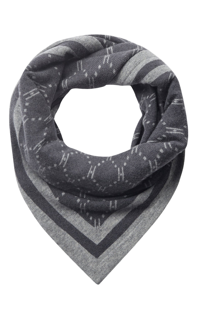 Hype The Detail Tørklæde - 83 - Dark Grey Melange